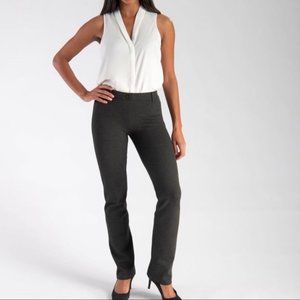 Betabrand Classic Straight Leg Yoga/Dress Pants Lg